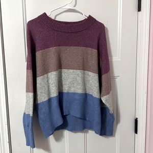 Multi-color sweater